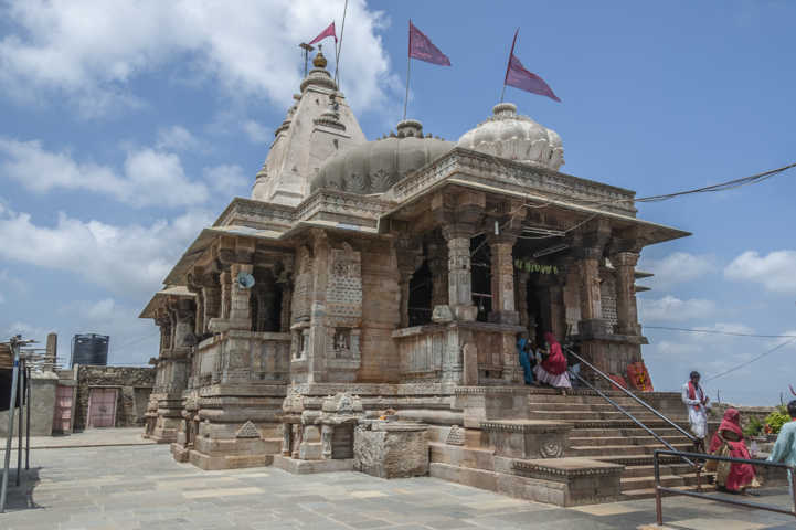 10 - India - Chittorgarh - fuerte de Chittorgarh - templo hindu Kalika Mata